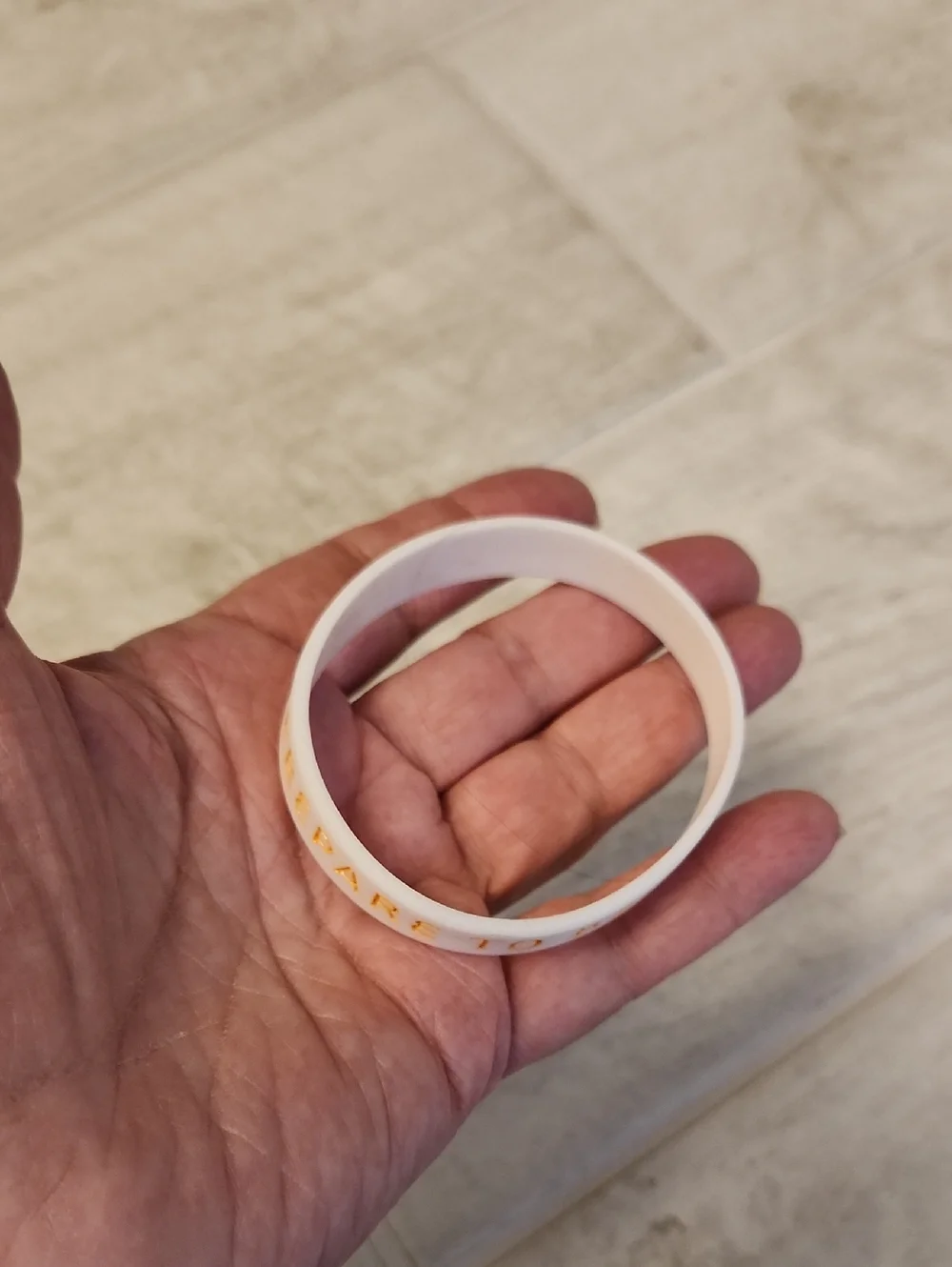 N/A white silicone